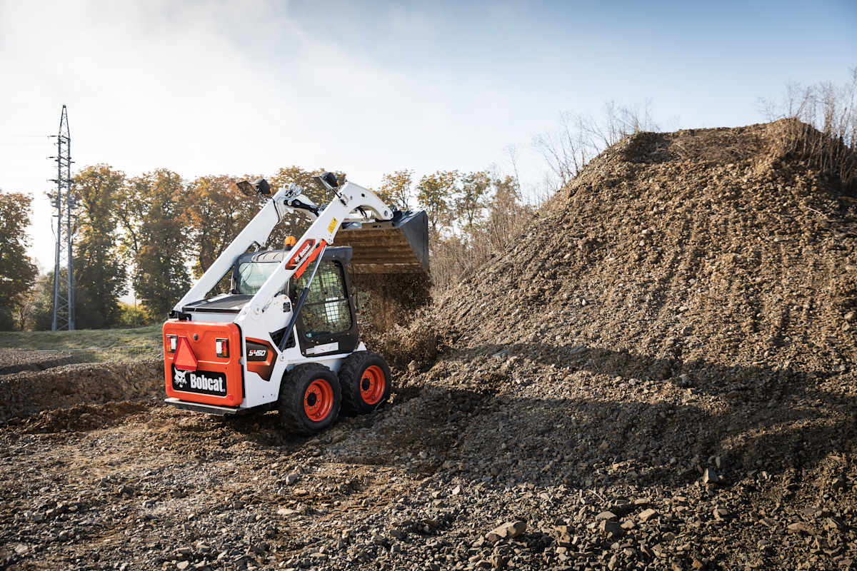 Bobcat Maschinen im Bauwesen